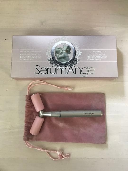 セラムアンジェ　充電不用　美顔全身ローラー