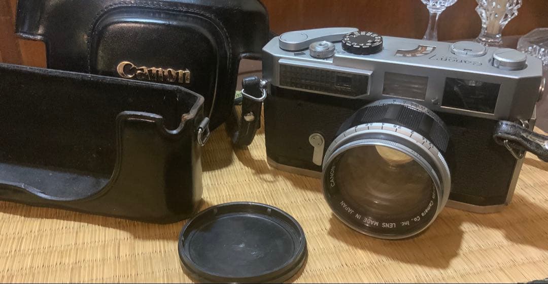 Canon 7 レンジファインダーカメラ 50mmレンズ付き