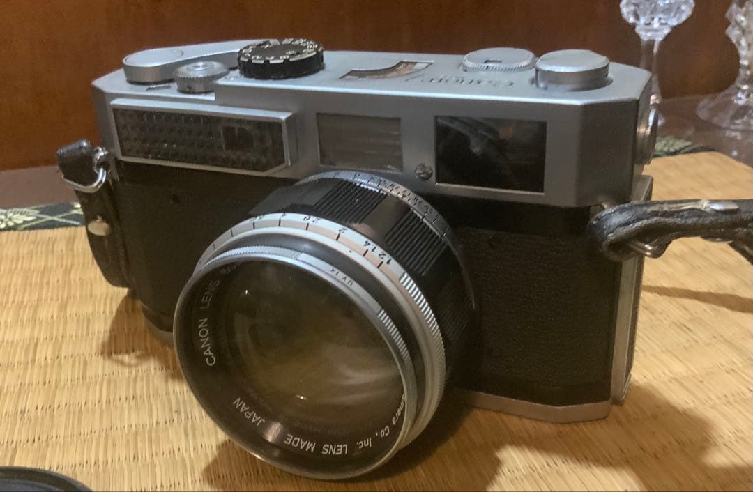 Canon 7 レンジファインダーカメラ 50mmレンズ付き