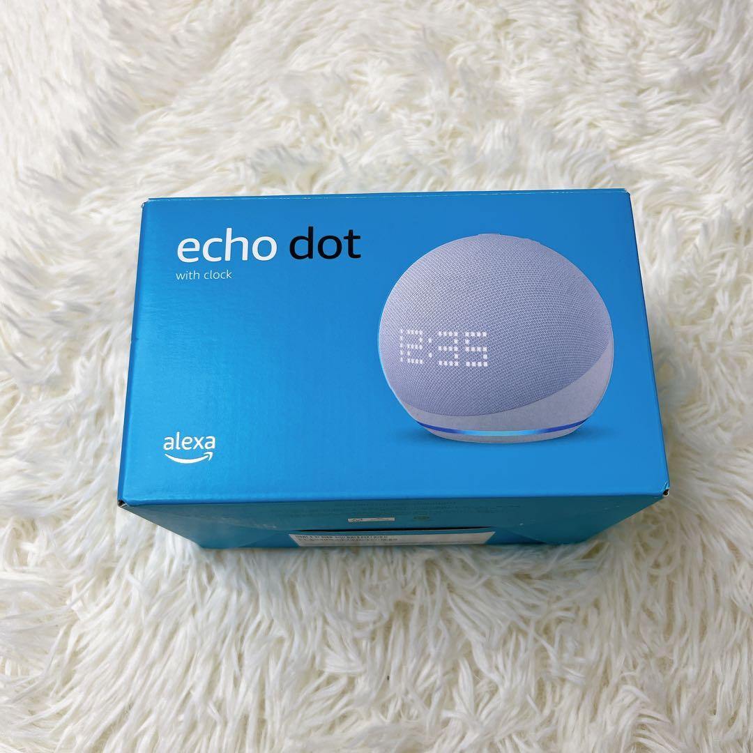 極美品✨箱付属品完備　Echo Dot with clock 第 5 世代