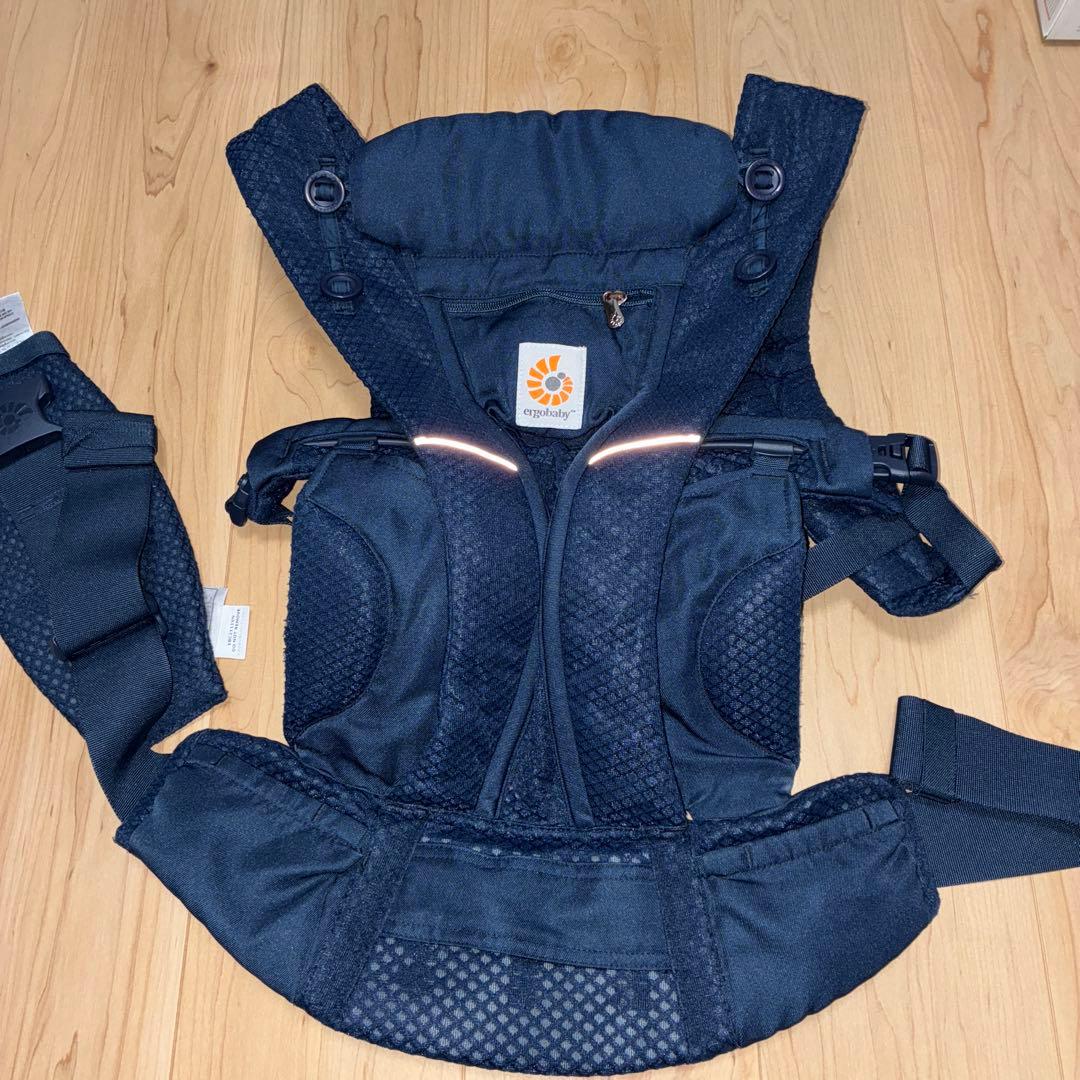 エルゴベビーオムニブリーズミッドナイトブルー&収納カバーセット