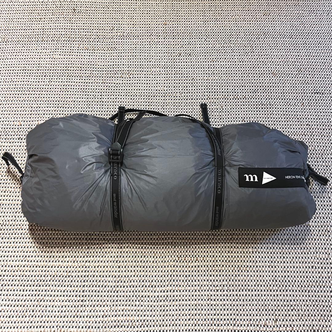 muraco × and wander HERON 2 POLE SHELTER