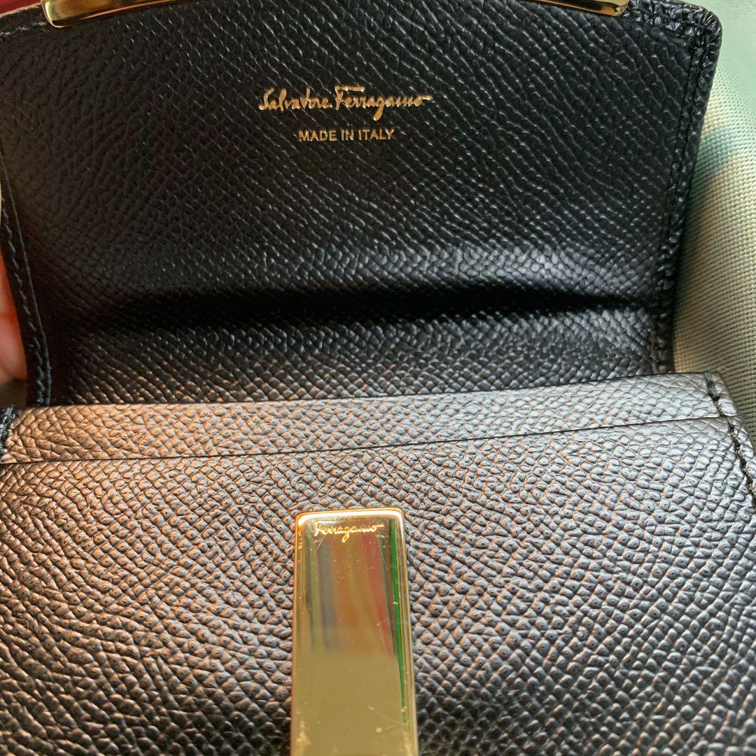 フェラガモ 名刺入れ キーリング