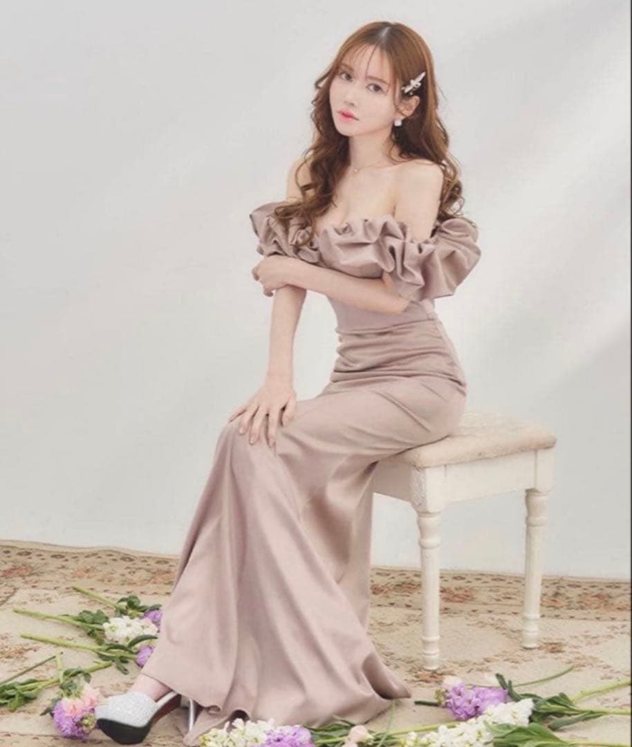 専用！！！ / ANGEL R オフショル/ ロングドレス/ キャバドレス　M