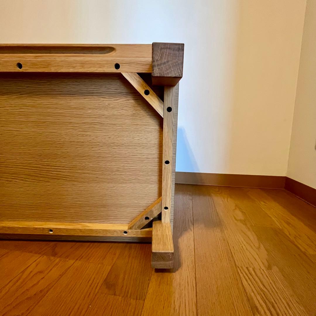 無印良品 オーク材 AVボード テレビ台 幅110cm 引き出し付き ナチュラル