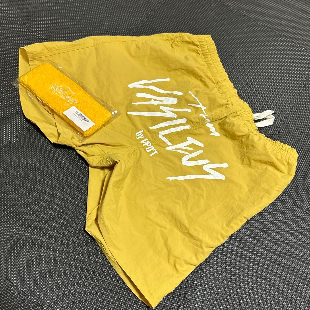 team VASILEUS kick shorts ヘアバンドセット 新品未使用