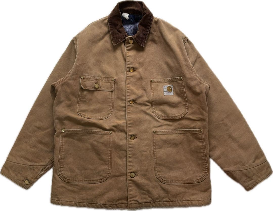 70s Carhartt カーハート ミシガンチョアコート キャメル ブラウン
