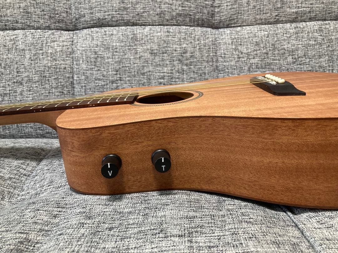 【エレアコ仕様ミニギター] Sヤイリ　YM-02E/MH (美品)