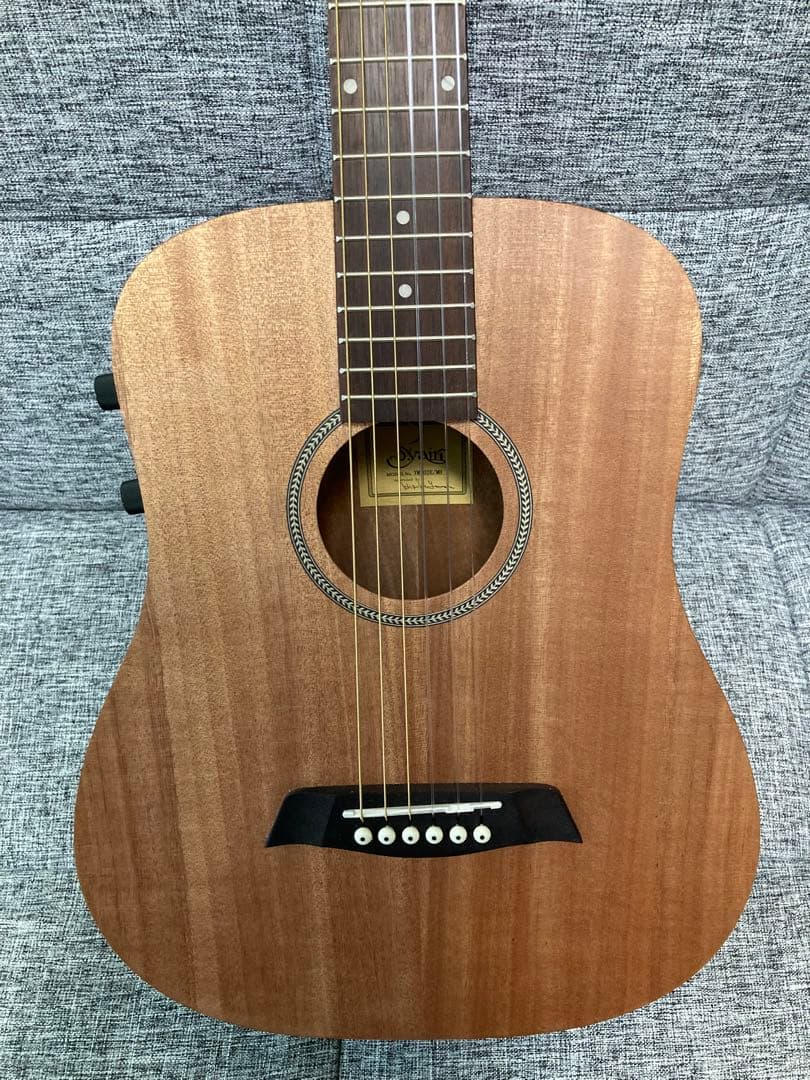 【エレアコ仕様ミニギター] Sヤイリ　YM-02E/MH (美品)