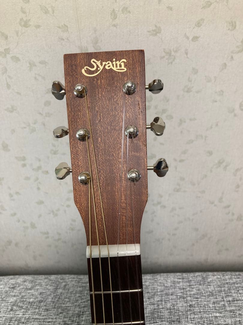 【エレアコ仕様ミニギター] Sヤイリ　YM-02E/MH (美品)