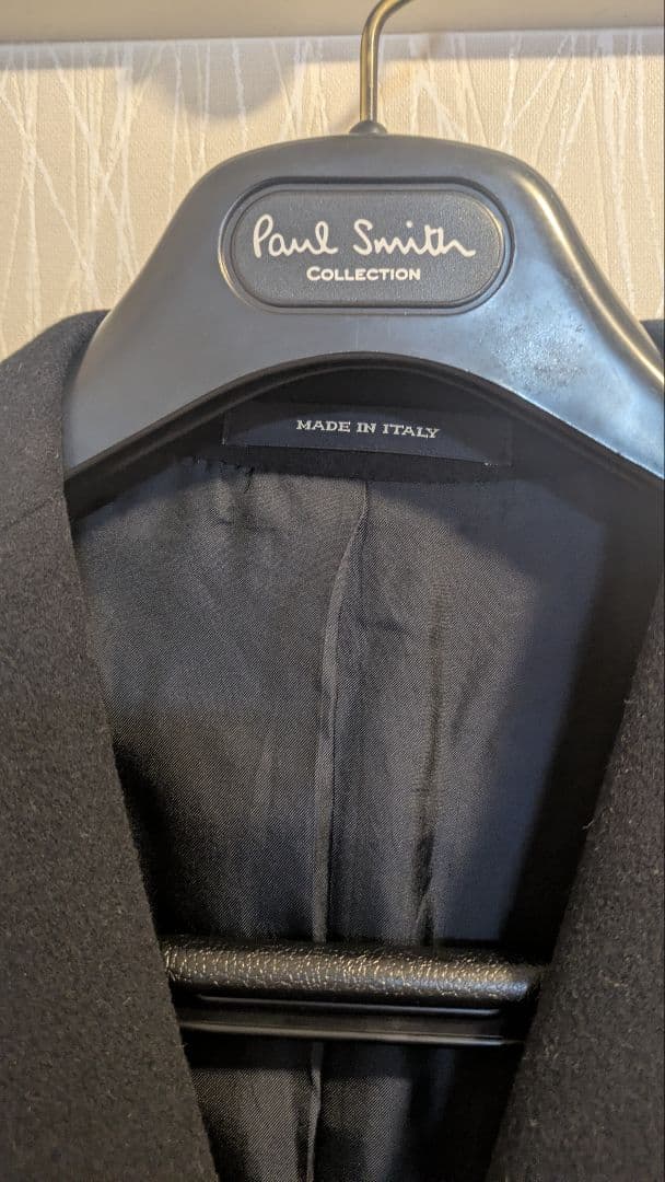 ✨名門タリアトーレ ビジネススーツ 黒 シングルブレスト‼️