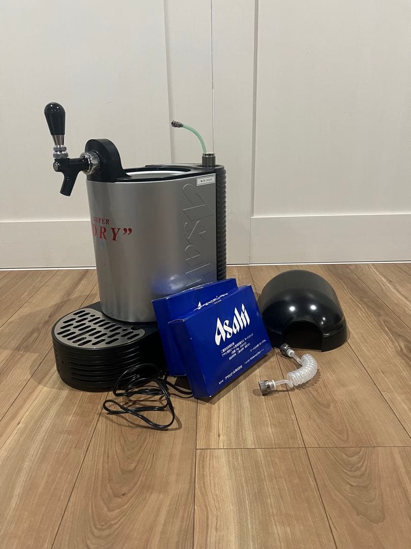Asahi ビールサーバー ガスボンベ付き※欠品物あり