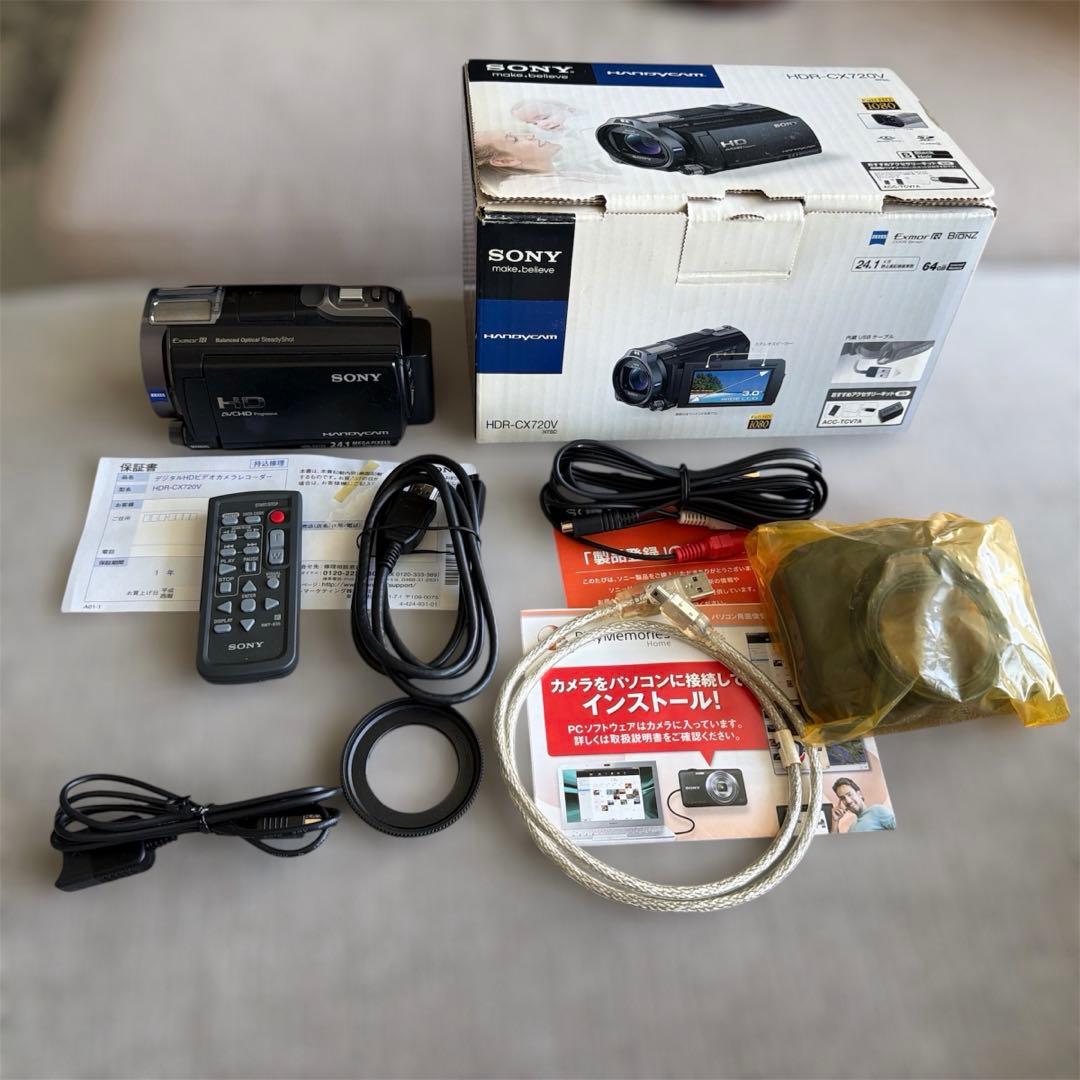 ビデオカメラ SONY HDR-CX720V