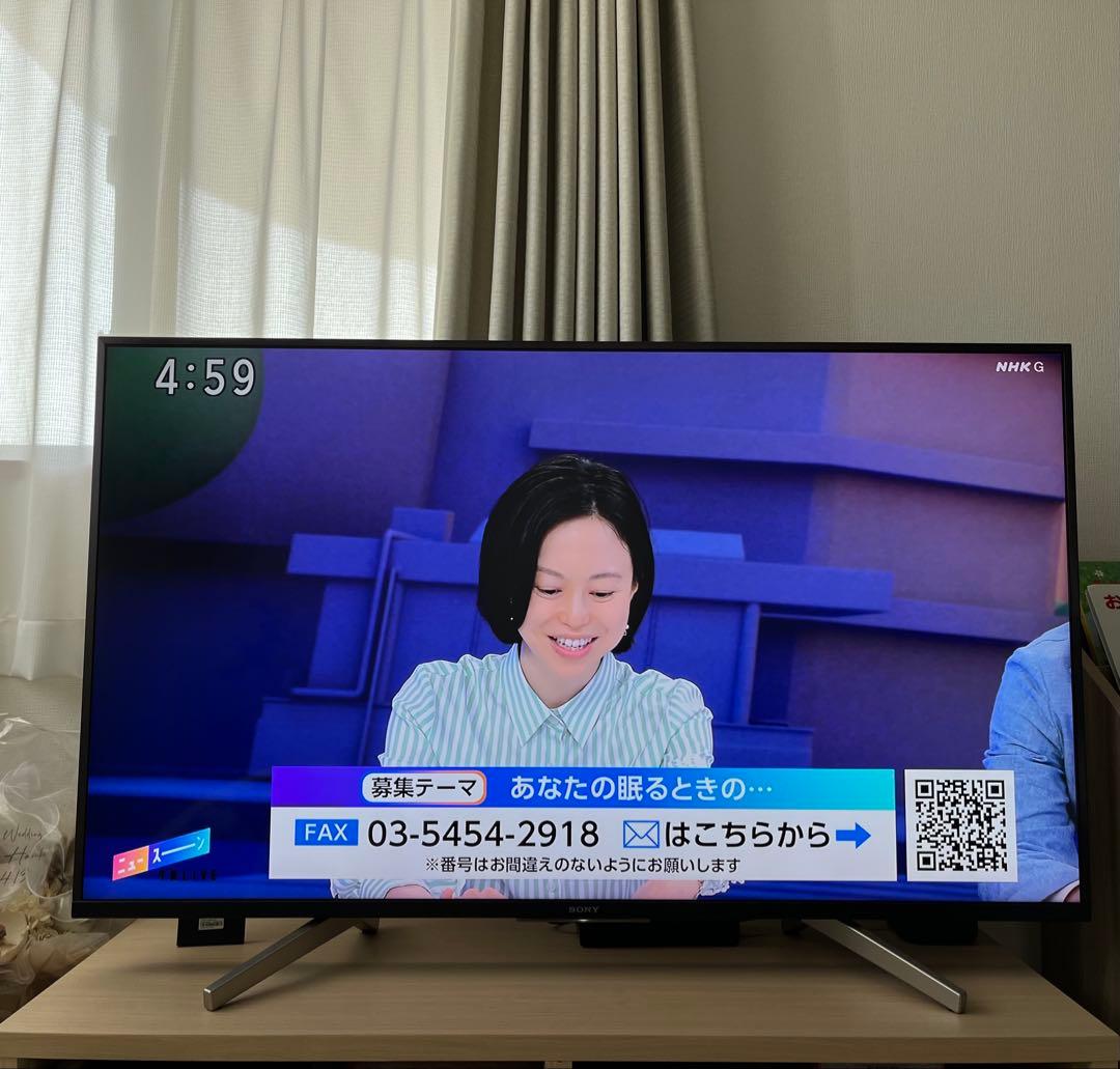 SONY BRAVIA 4K 液晶 テレビ KJ-49X8500F ソニー