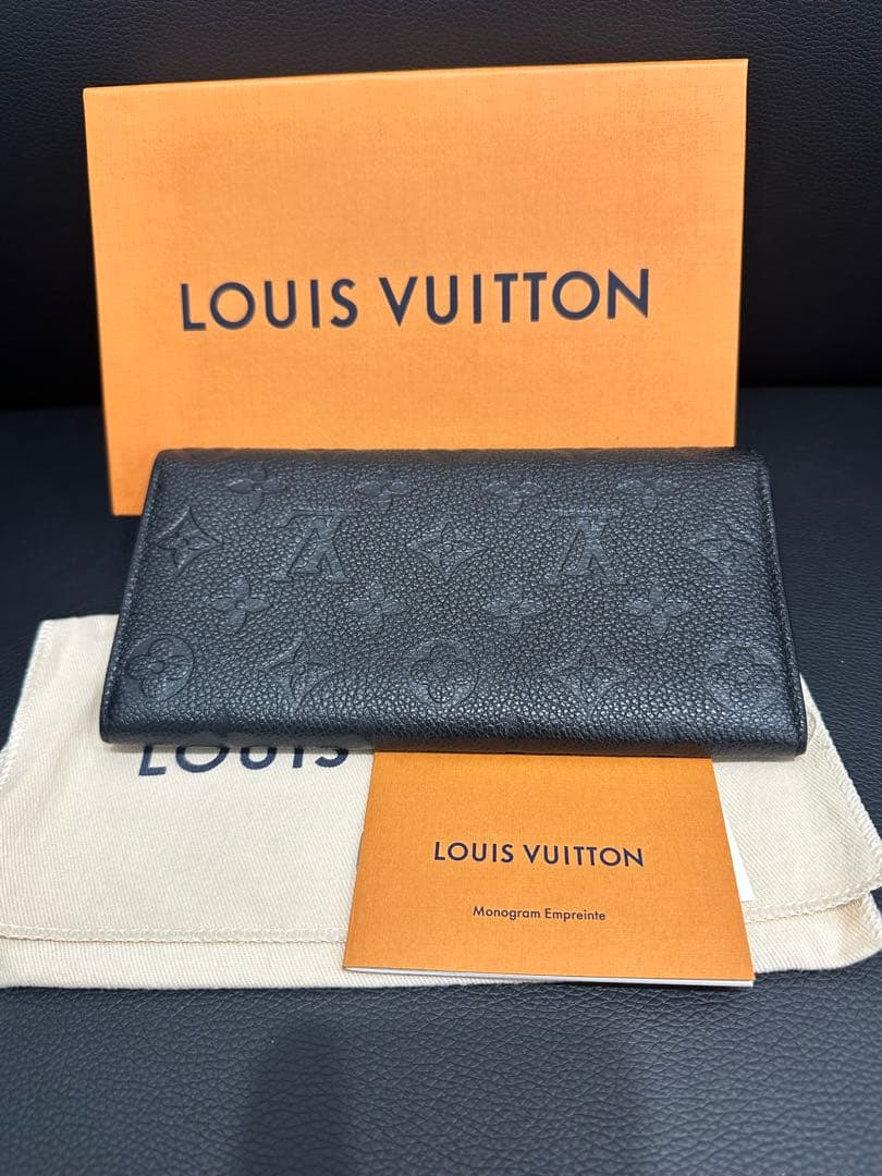 LOUIS VUITTON 長財布 ブラック