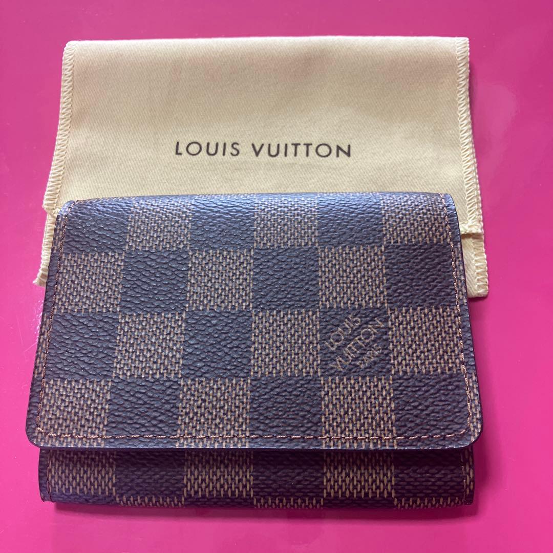 LOUIS VUITTON ⭐︎ダミエ レザー名刺入れ