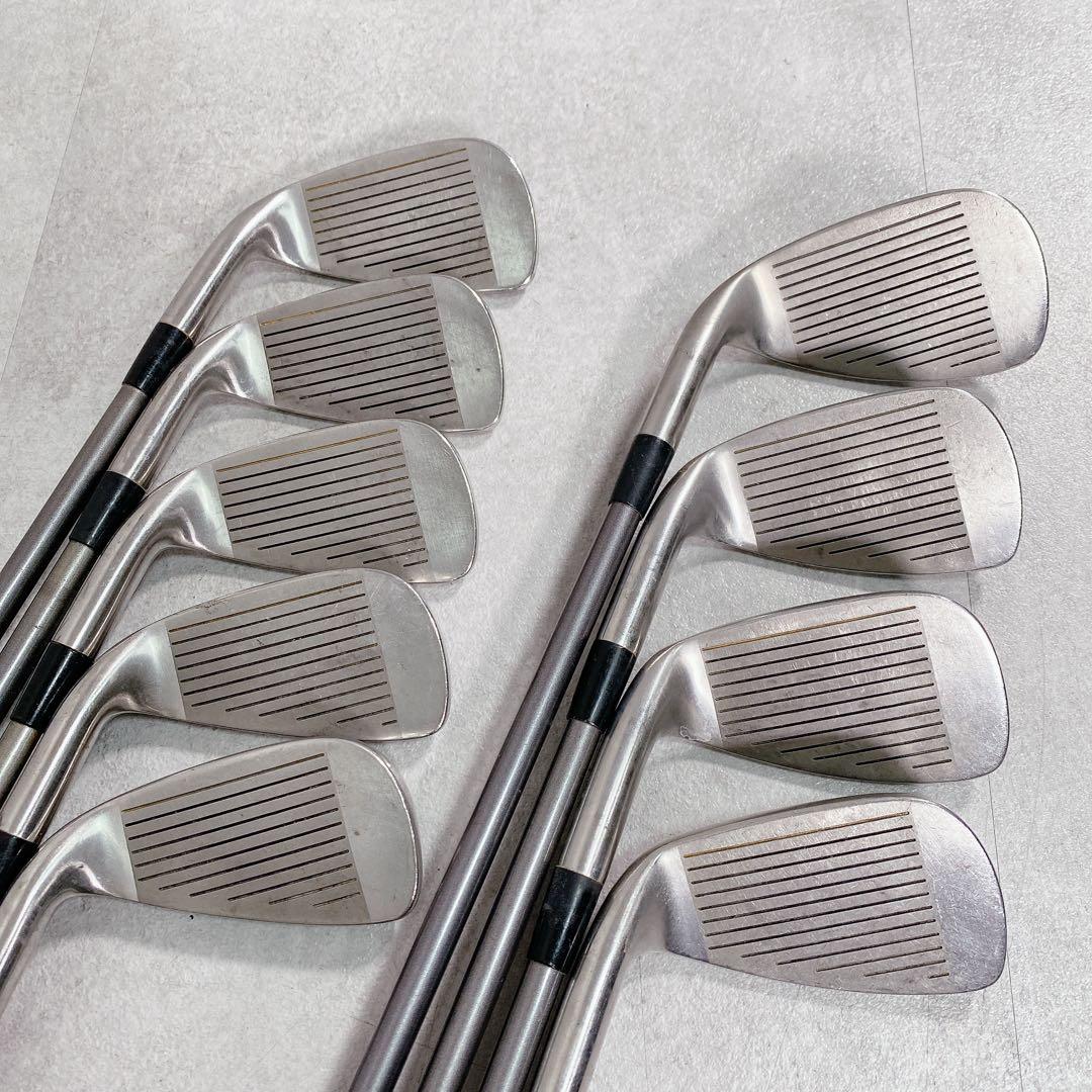 T104 ミズノ ゴルフクラブ メンズ フルセット 黒 初心者 入門 ビギナー