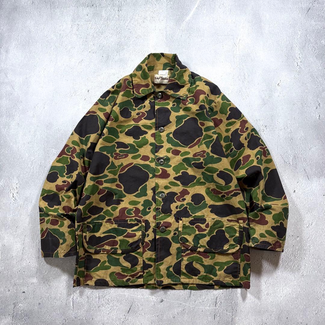 ジャケット・アウター 70s Saftbak Duck Camo Hunting Jacket