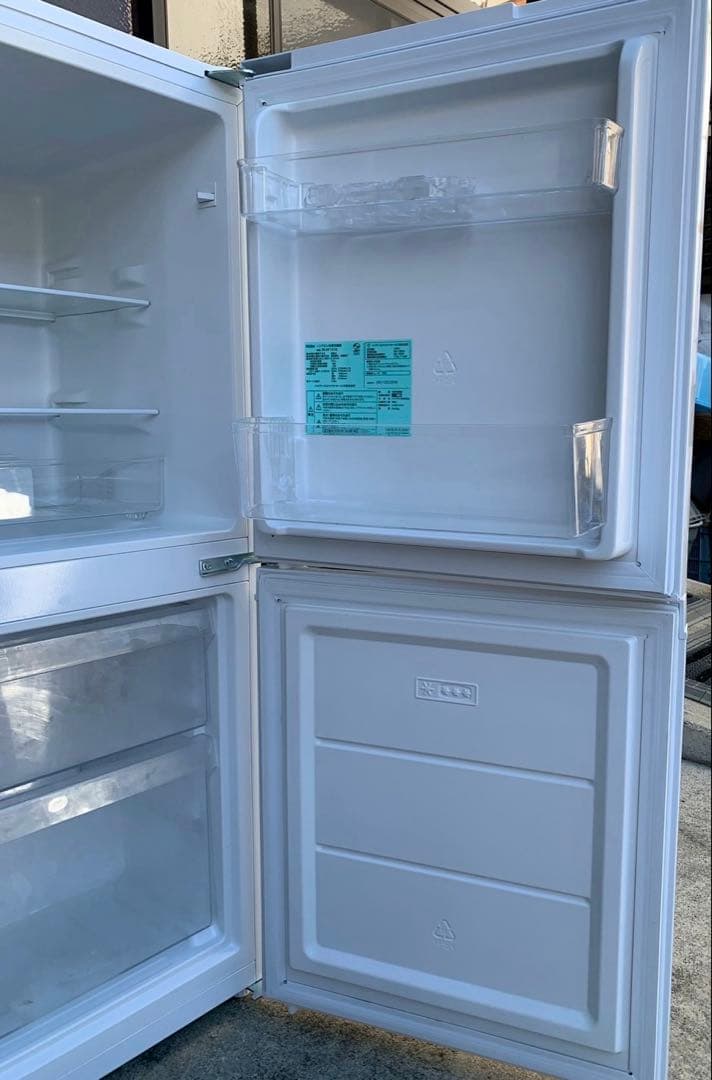 Haier ハイアール 2ドア ノンフロン 冷凍 冷蔵庫 121L 2024年式