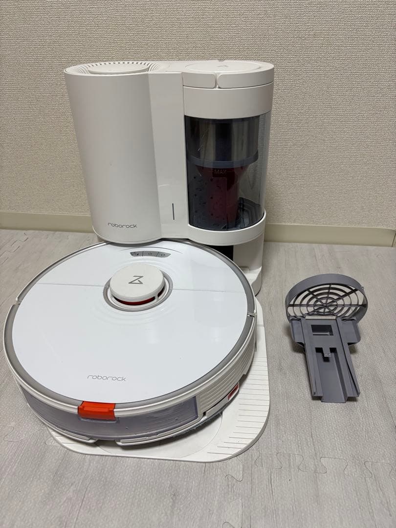 roborock s7+ロボット掃除機本体 ホワイト