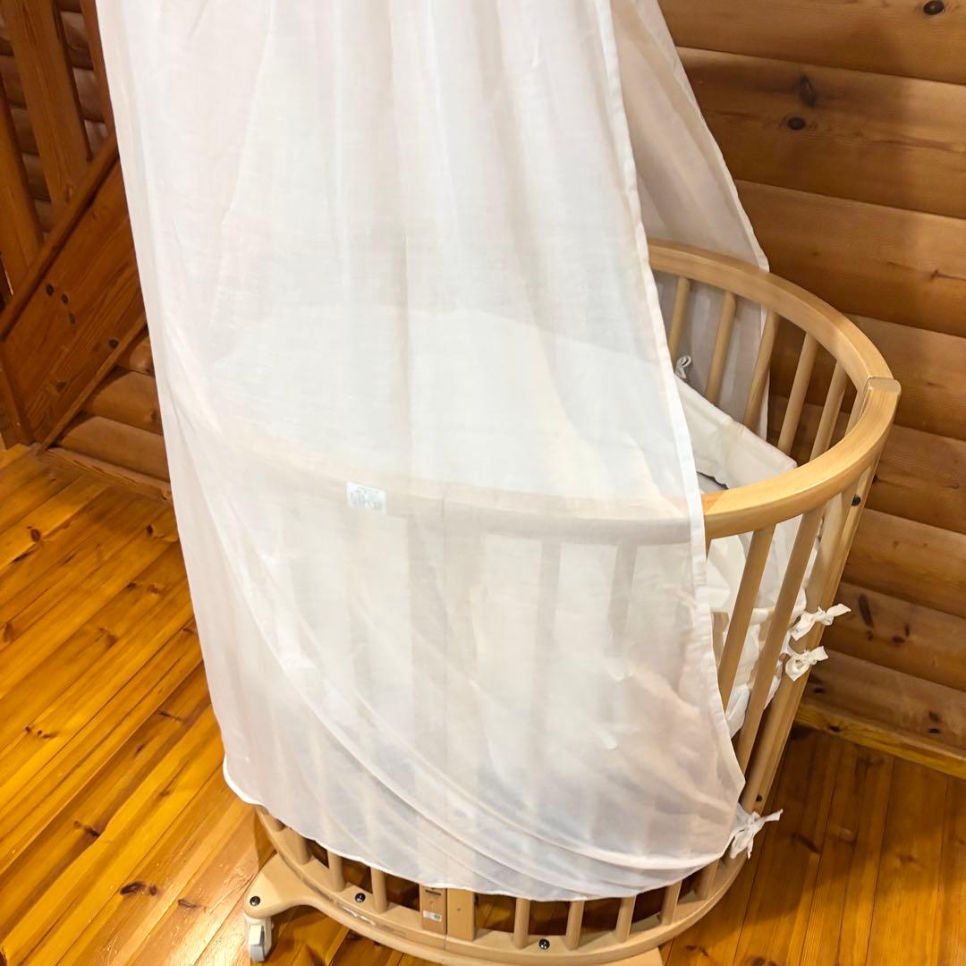 【美品】STOKKE ストッケ スリーピー ベビーベッド ナチュラル