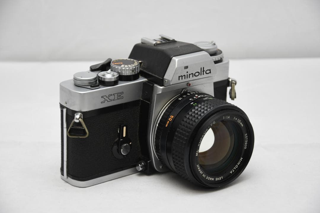 Minolta ミノルタ XE MC50F1.4 レンズ付