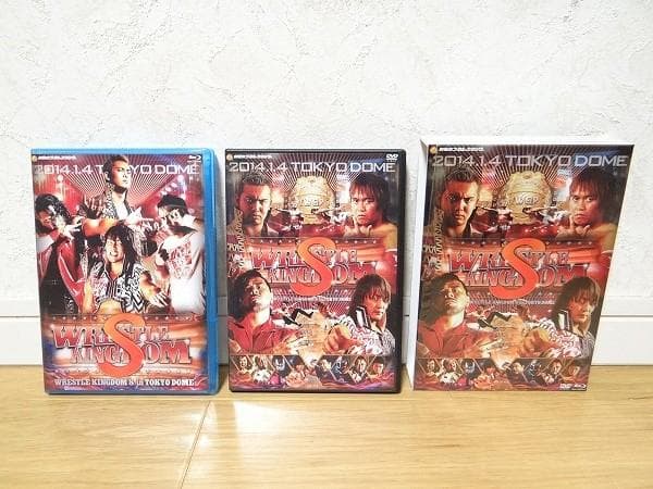 新日本プロレス WRESTLE KINGDOM 2014 DVD ブルーレイ