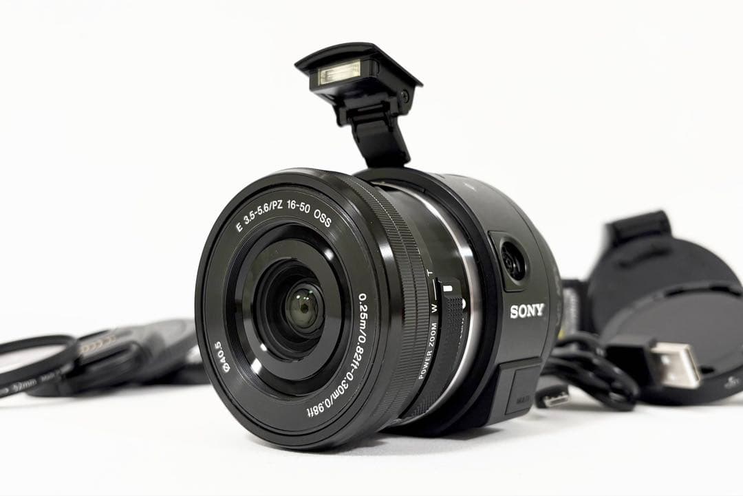 ソニー SONY ILCE-QX1 + 16-50mm レンズスタイルカメラ