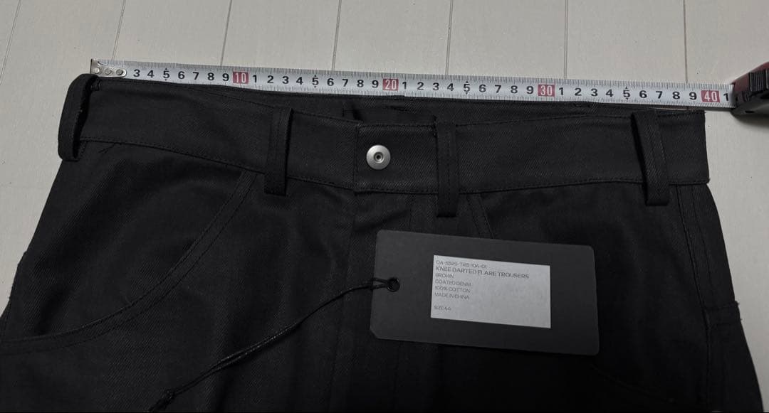 【極美品】Omar afridi 25SS knee darted flare