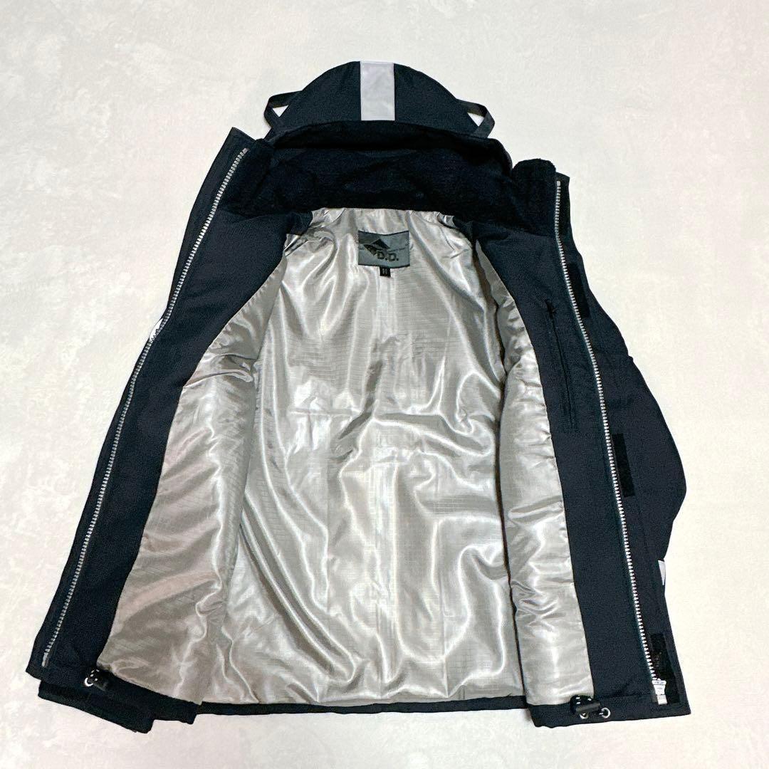 DESCENTE メンズスキーウェア 上下セット ブラック