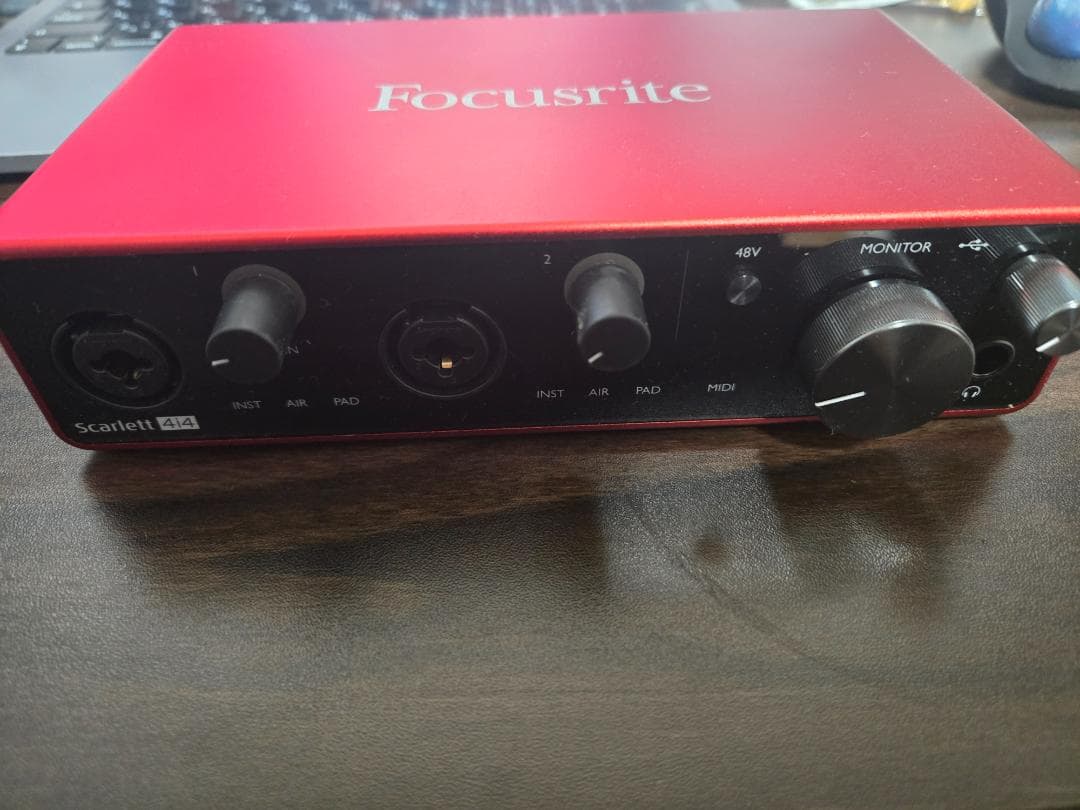 DTM・DAW Focusrite Scarlett 4i4 (3rd Gen)