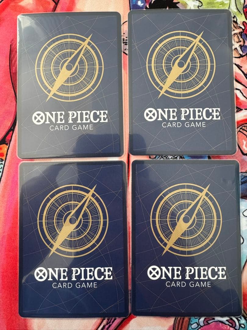 ONE PIECE カードゲーム 少女 4枚セット
