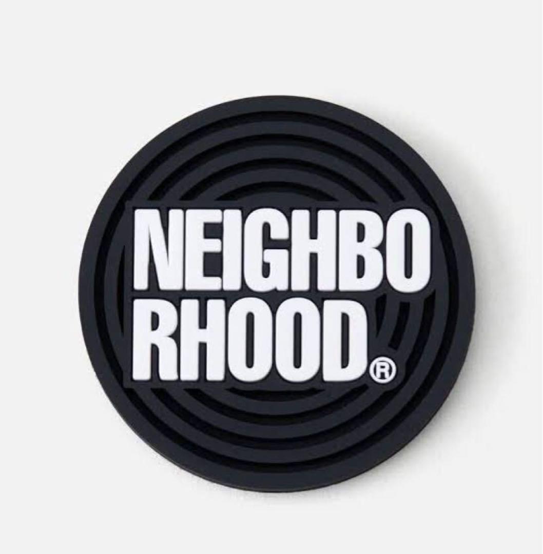 新品未使用 ネイバーフッド 防水 ポーチ ブラック コースター2個セット