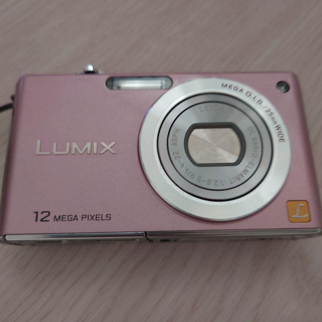 LUMIX 12メガピクセル デジカメ　ピンク