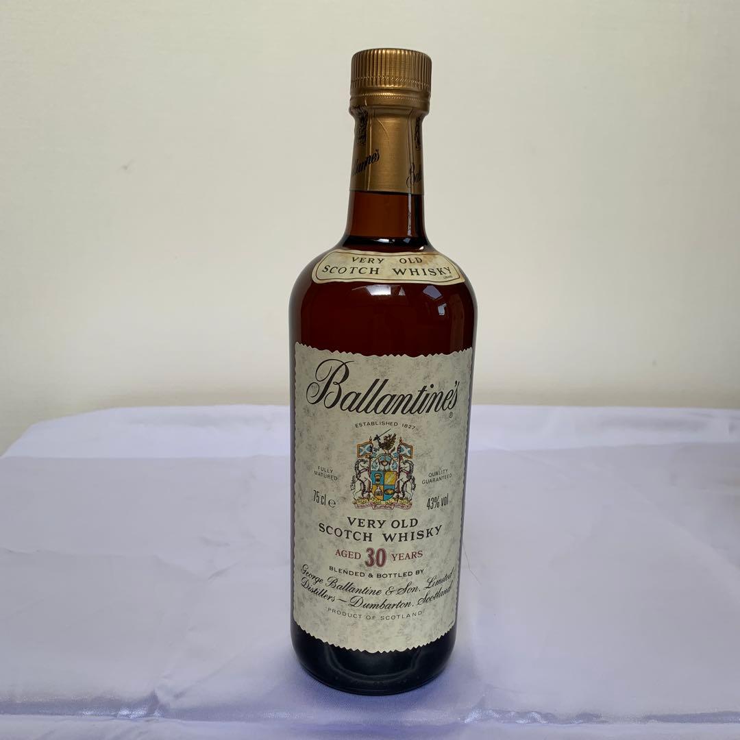 【未開栓美品】古酒　Ballantine's バランタイン30年 750ml箱付