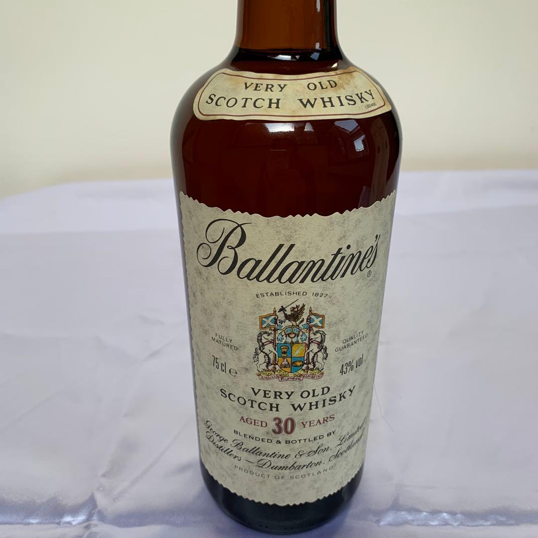 【未開栓美品】古酒　Ballantine's バランタイン30年 750ml箱付