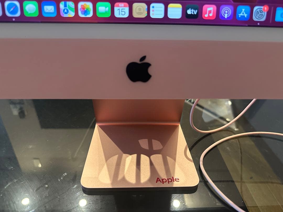 新品同様Apple M1 iMac 24 インチ超美品ピンク