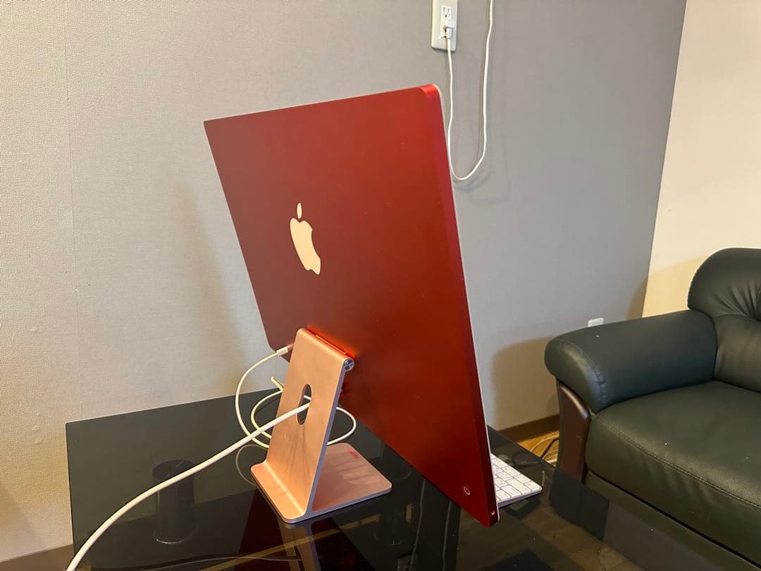 新品同様Apple M1 iMac 24 インチ超美品ピンク