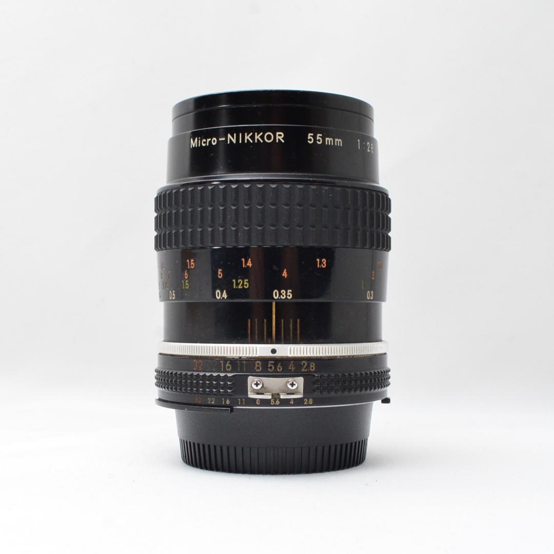 Ai-S Micro-NIKKOR 55mm f2.8 単焦点マクロレンズ