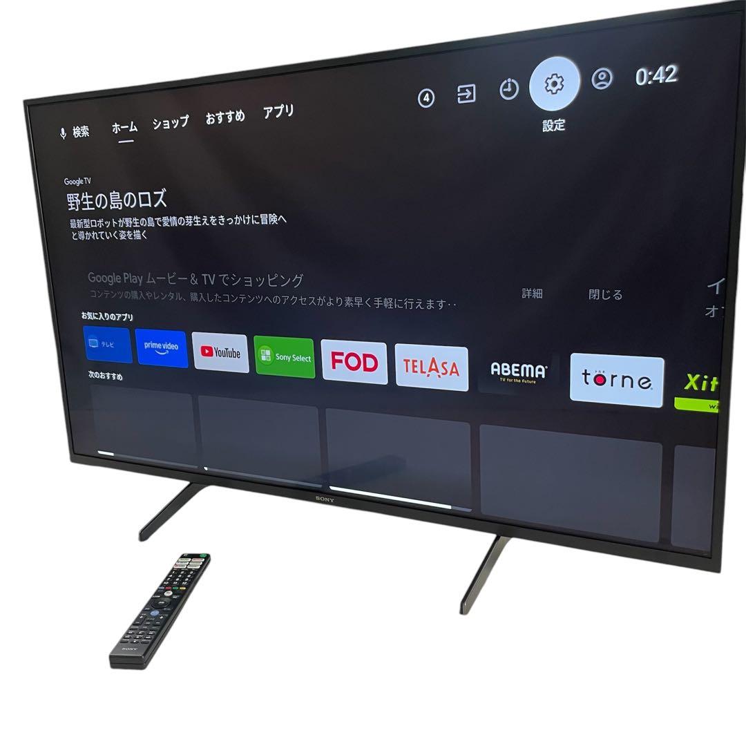 SONY BRAVIA 49インチ 4K 液晶テレビ KJ-49X8000H