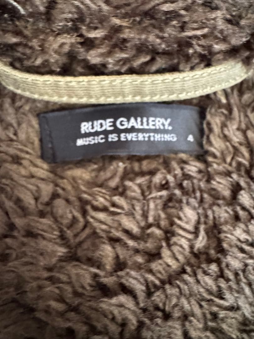 RUDE GALLERYルードギャラリー N-1 ボアライナー デッキジャケット