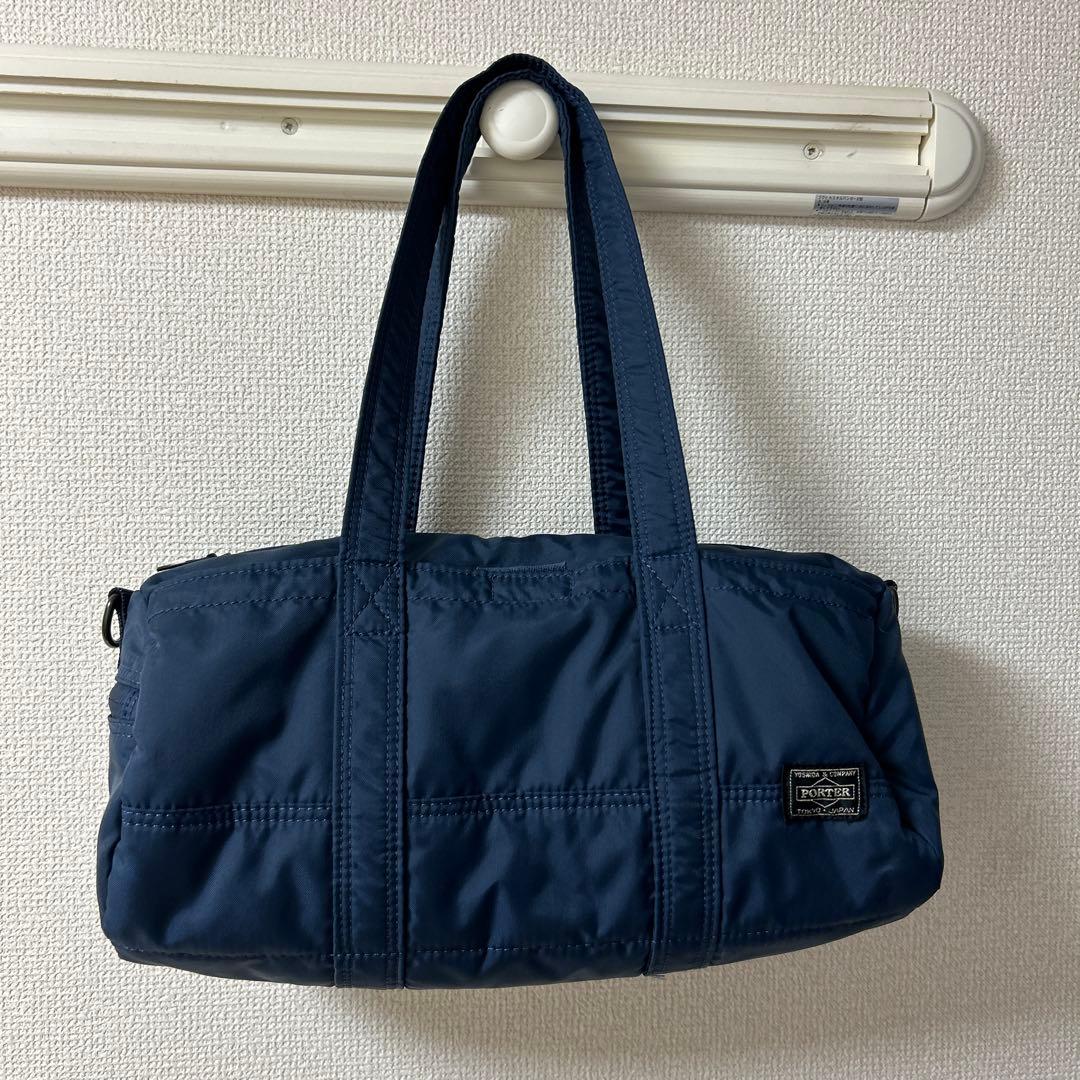 PORTER ドラムバッグ ネイビー