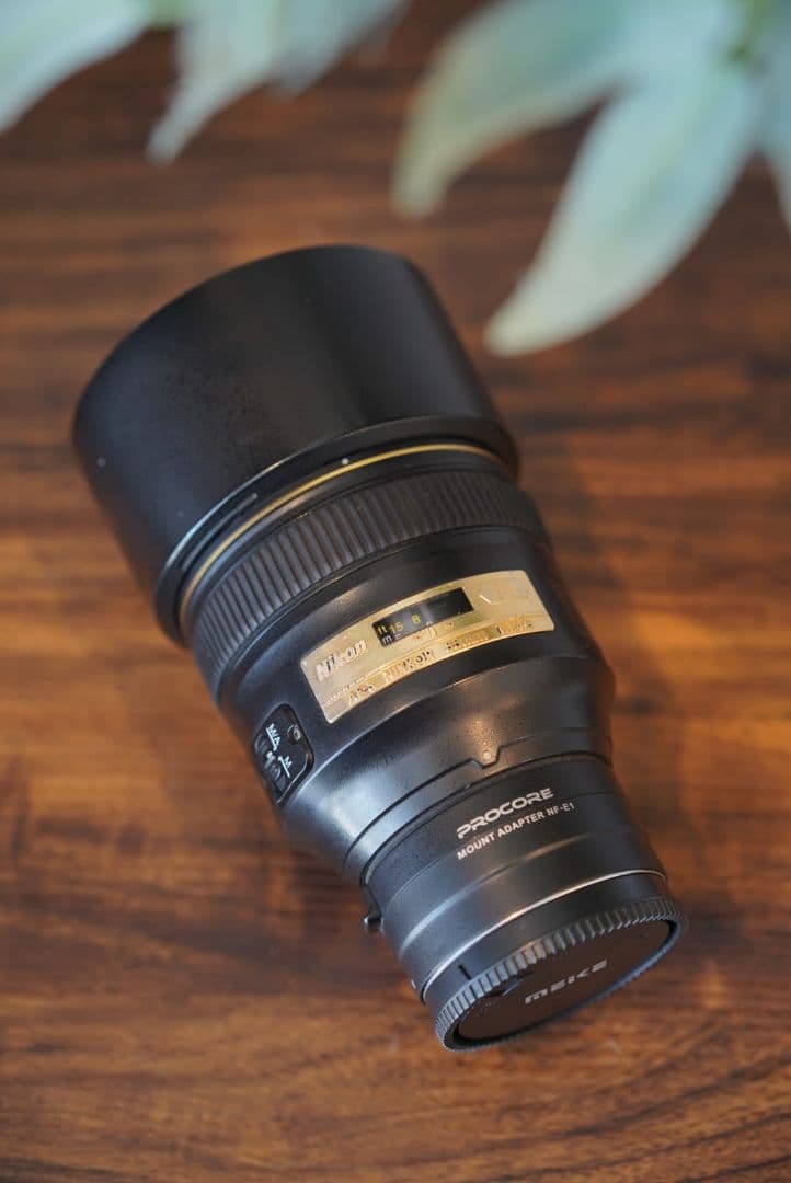 レンズ(単焦点) Nikon 85 mm f1.4 nano