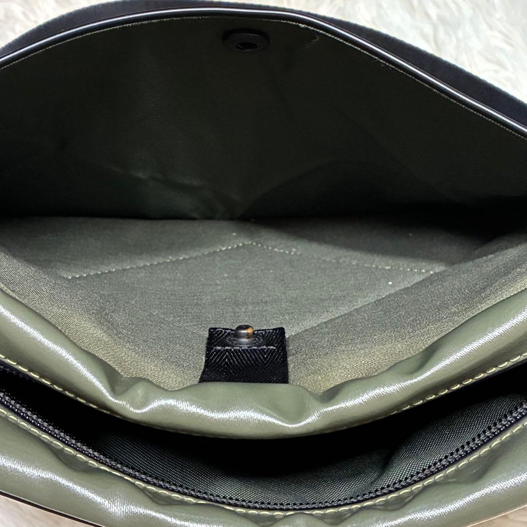 PORTER ポーター80周年記念オリーブグリーンショルダーバッグ