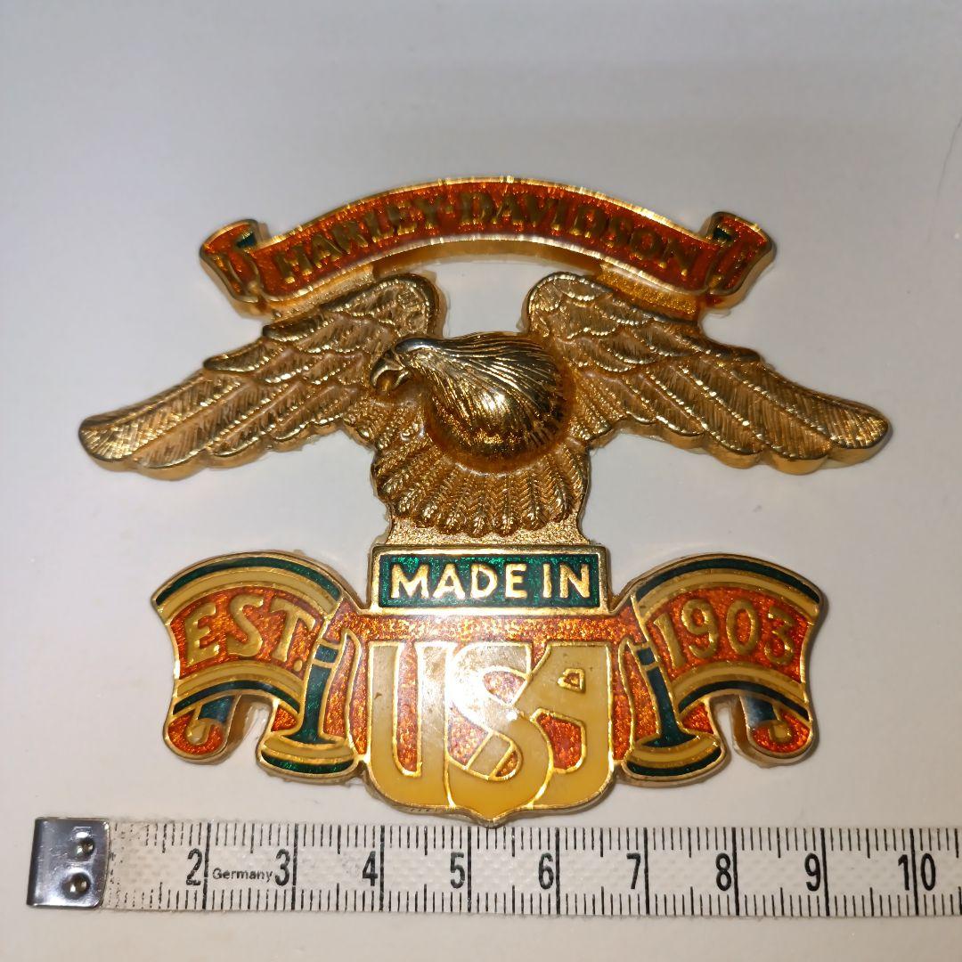 ハーレーダビッドソン メタルエンブレム USA 1903