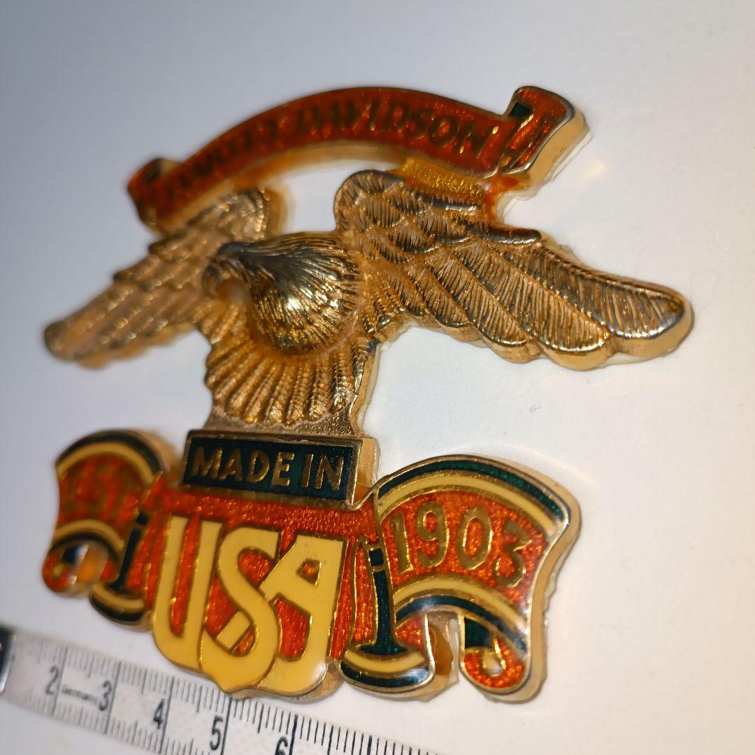 ハーレーダビッドソン メタルエンブレム USA 1903