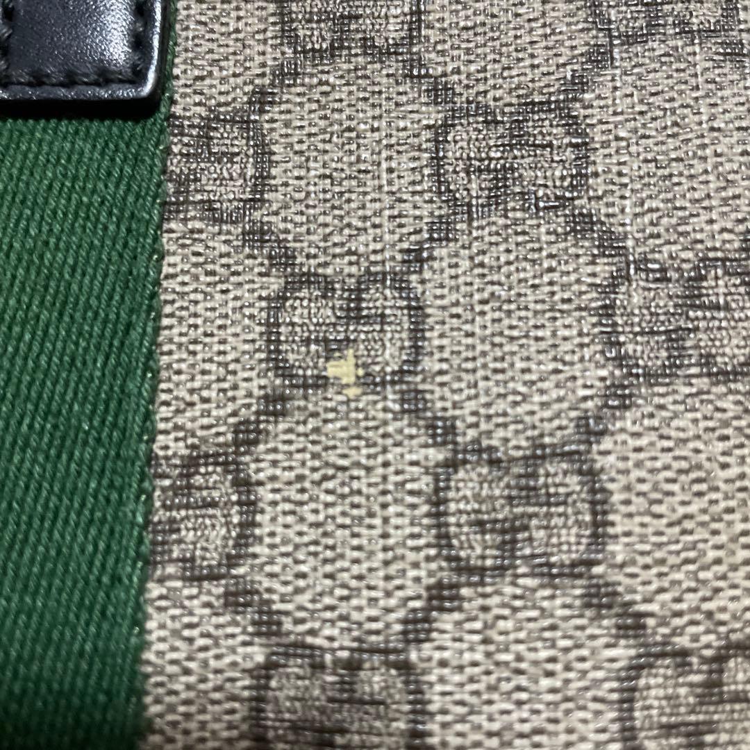 GUCCI ggスプリーム　ショルダーバッグ