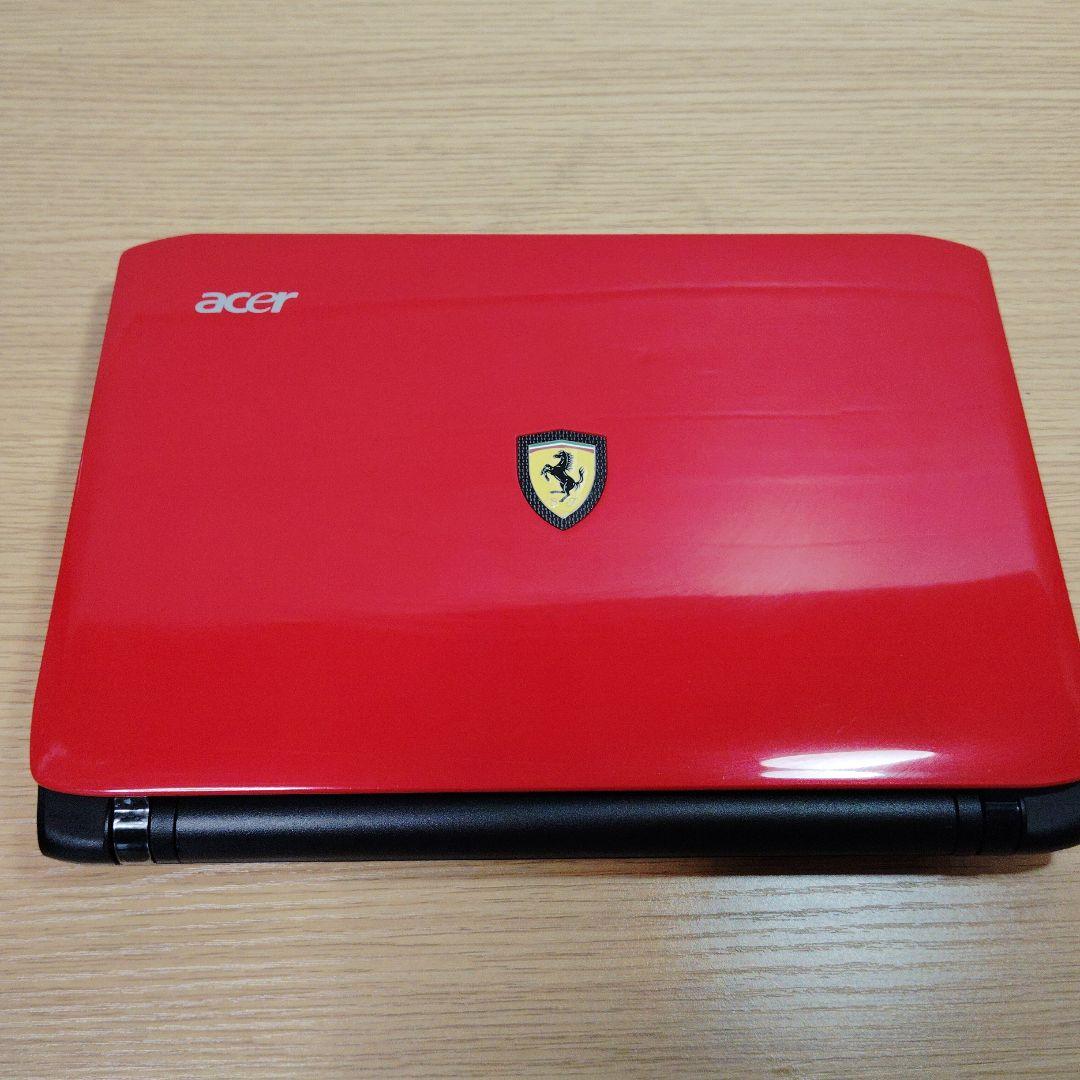 値下げ　acerフェラーリ公認ノートパソコン