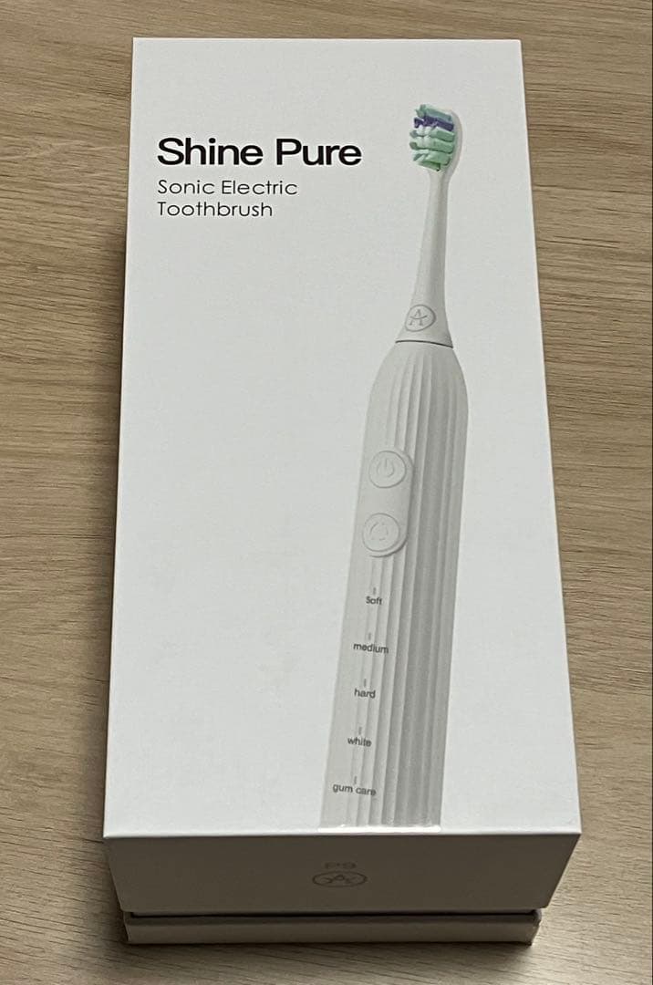 超音波電動歯ブラシ　Shine Pure