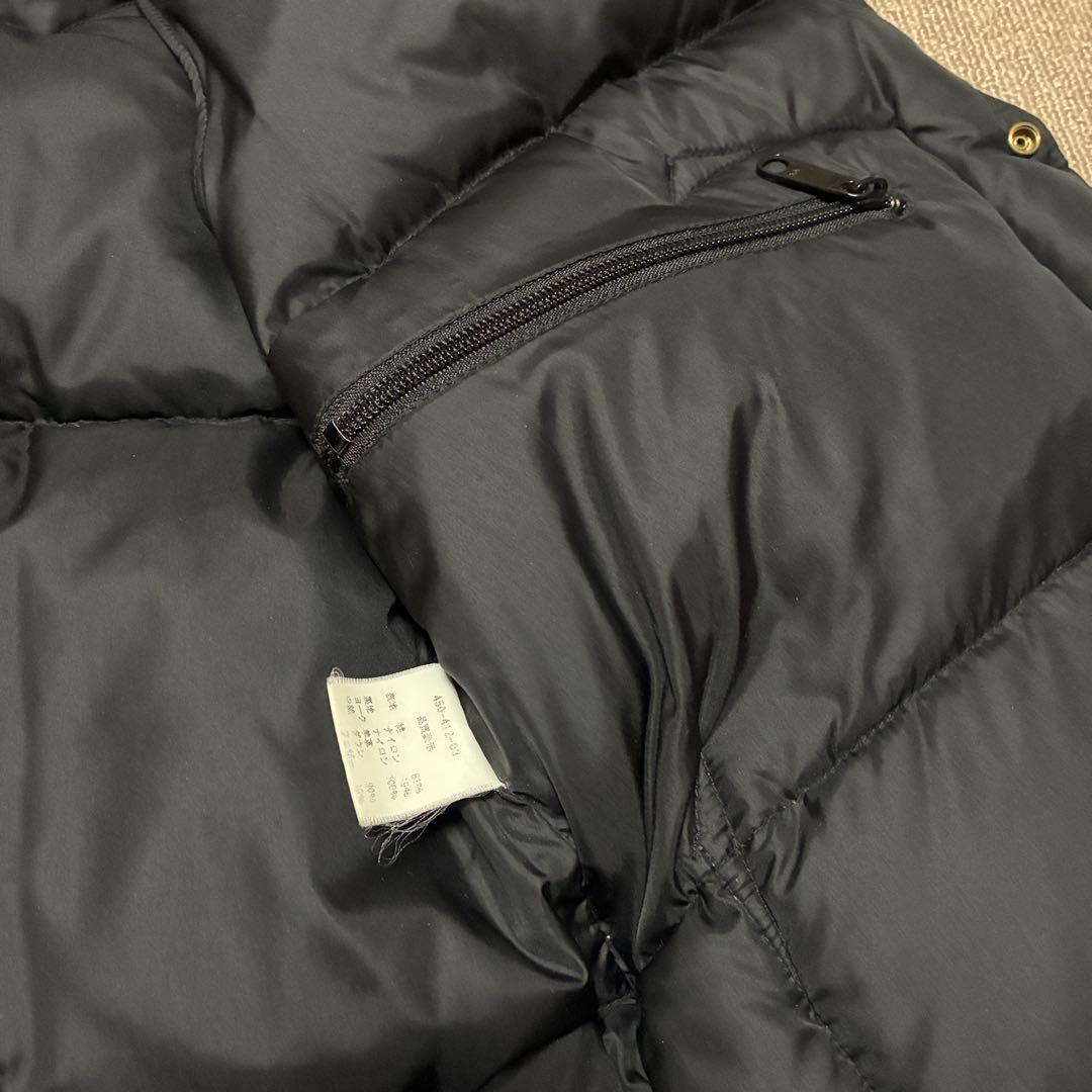 ロッキーマウンテン ダウンベスト レザー 黒 38 ダウン ベスト 木村拓哉